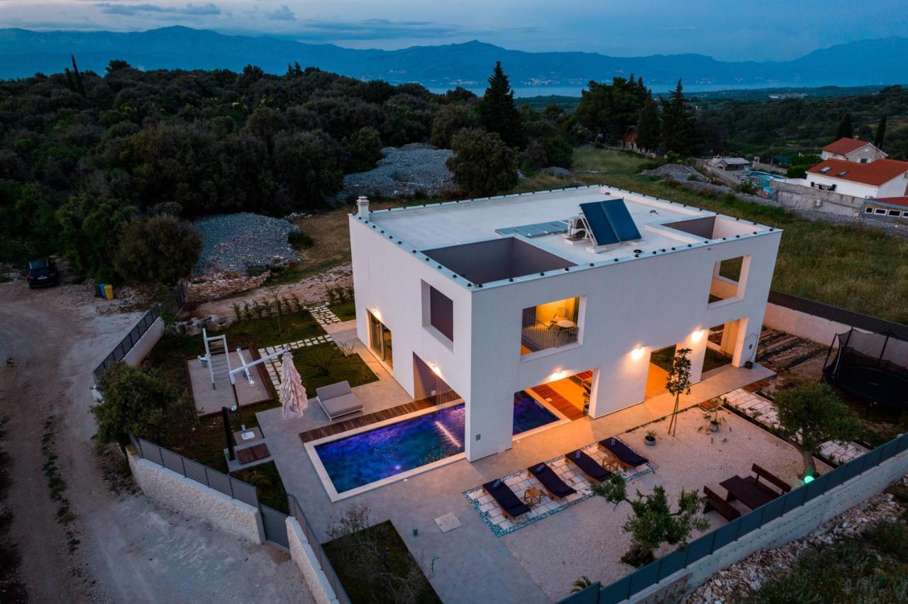 Villa Luxury House Natanel Škrip Esterno foto